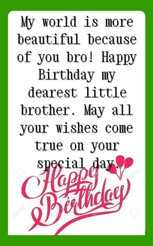 funny birthday quotes for younger brother
